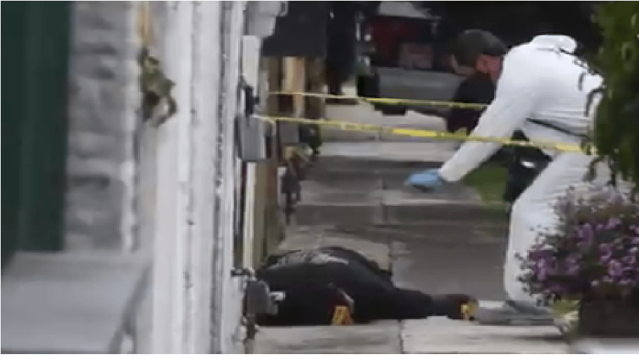 VIDEO: Se suicida asaltante tras enfrentarse a balazos con policías, se mató de un balazo, antes que entregarse