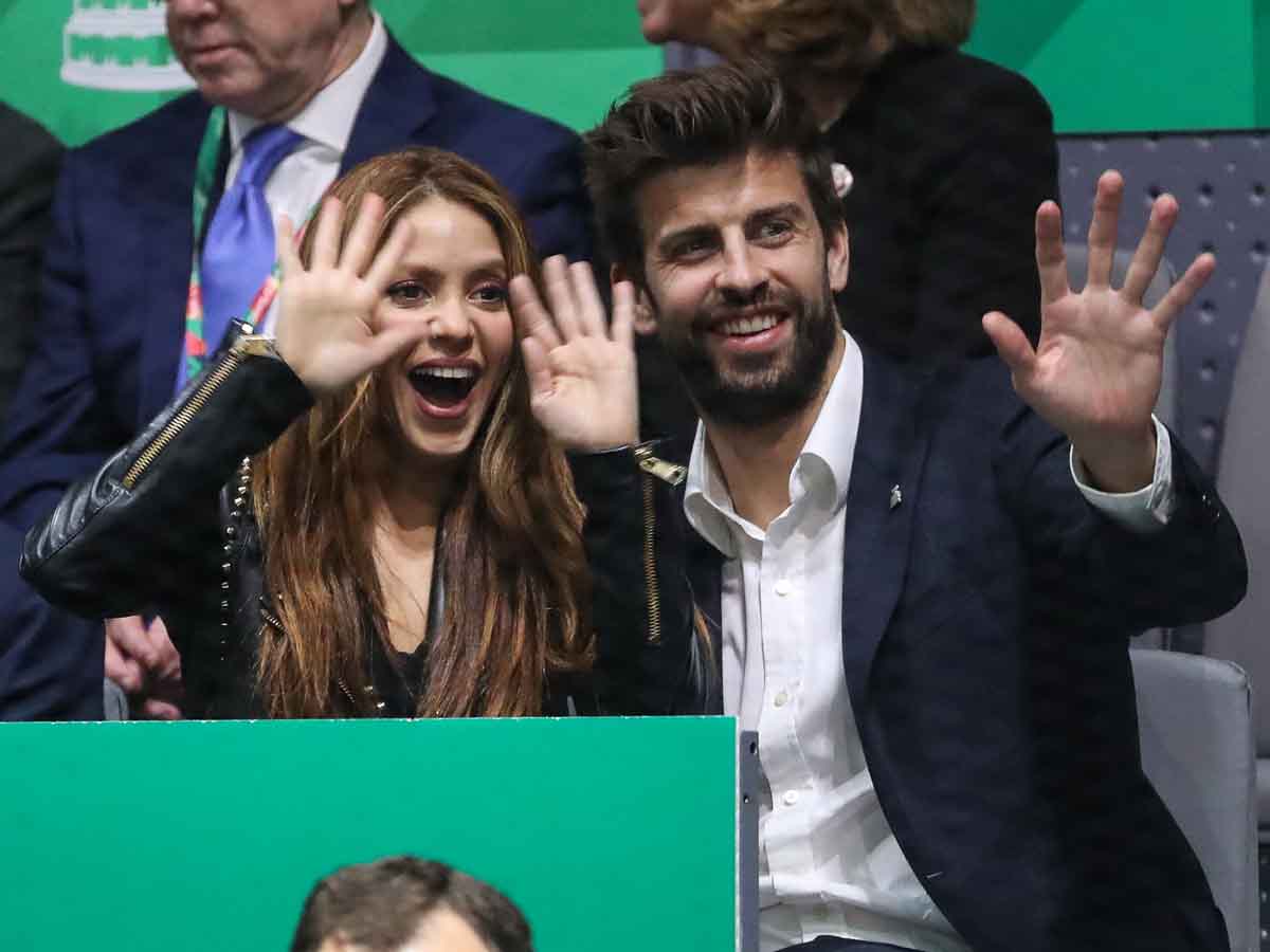 Gerard Piqué y Shakira durante su última aparición pública, en noviembre de 2019, en la final de la Copa Davis organizada por el futbolista en Madrid / GTRES 