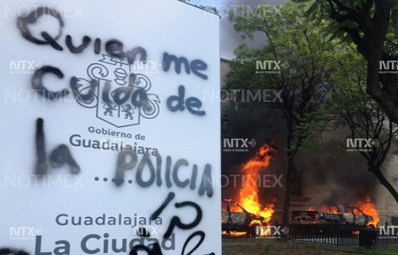 Exigen investigar detenciones en manifestación de Guadalajara