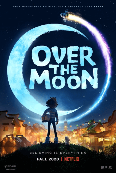 Película animada Over the Moon llegará a Netflix en otoño de 2020 Póster