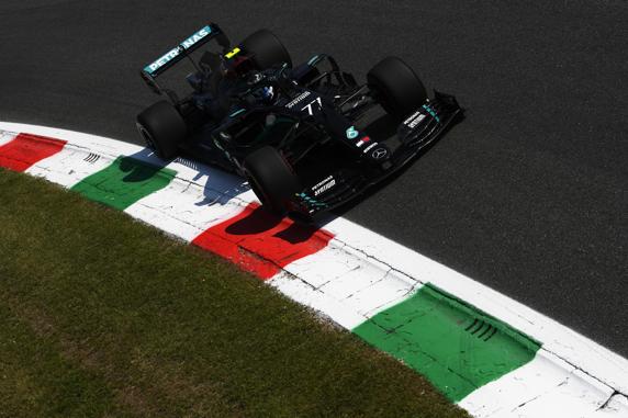 Valtteri Bottas, el mejor en los primeros entrenamientos del GP de Italia de F1 2020