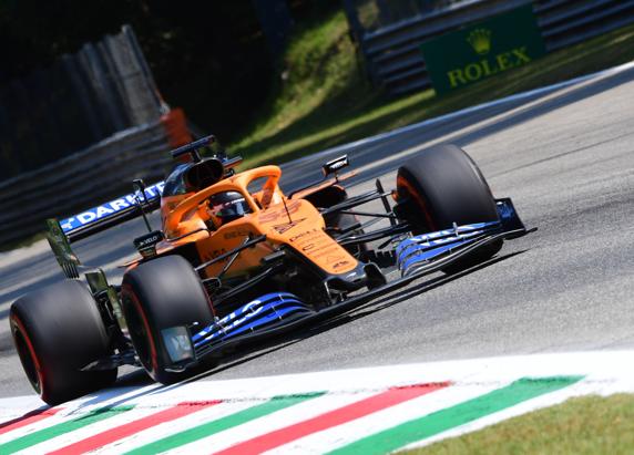 Carlos Sainz, en el GP de Italia de F1 2020