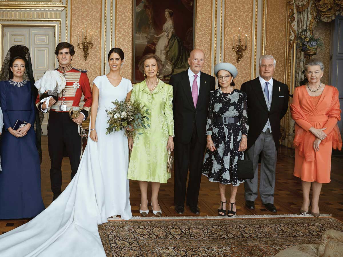 La boda de Fernando Fitz James Stuart y Sofía Palazuelo podría ser el ejemplo que Carlos y Belén Corsini siguieran para planear la suya propia / GTRES