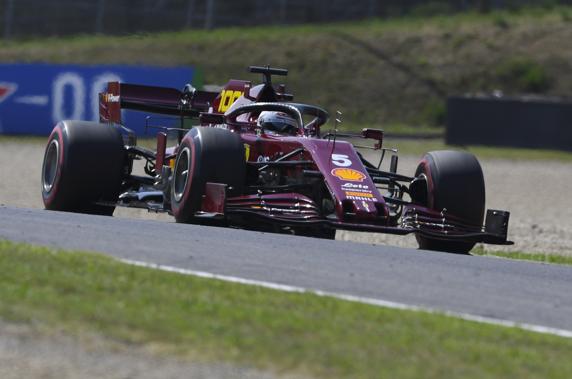 Vettel, en el GP de la Toscana de F1 2020
