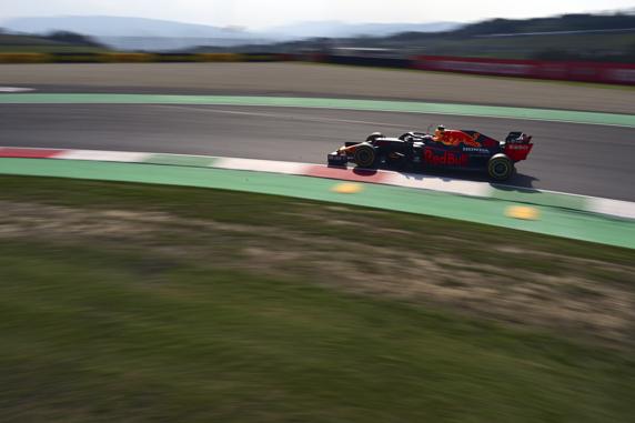 Max Verstappen, en el GP de la Toscana de F1 2020