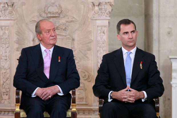 Rey Juan Carlos, Rey Felipe VI