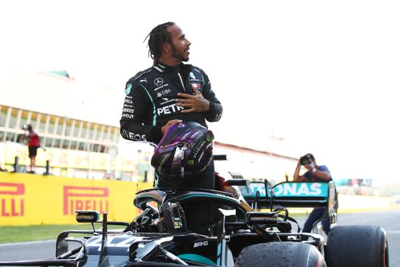 Hamilton busca su séptima victoria en 10 carreras esta temporada