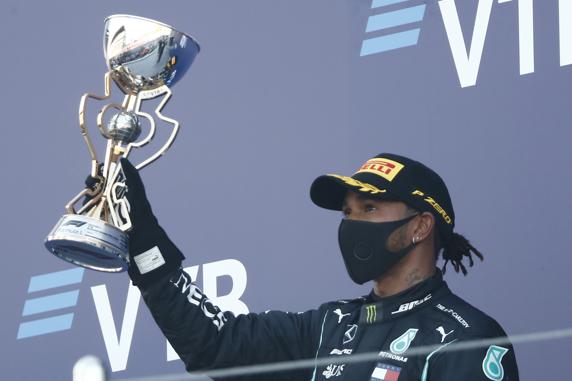 Hamilton, tercero en el GP de Rusia de F1 2020
