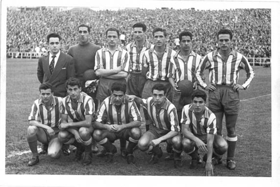 El Atlético de la temporada 55/56