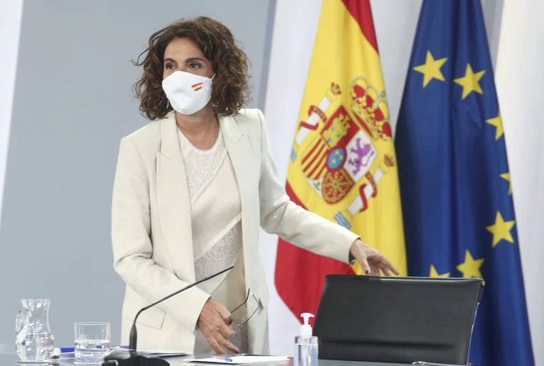 La ministra portavoz y de Hacienda, María Jesús Montero, el 1 de septiembre.