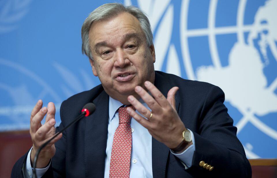 El jefe de la ONU, Antonio Guterres, alentado por el anuncio de alto el fuego de India y Pak