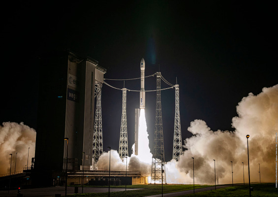 El proveedor europeo de lanzamientos Arianespace lanza con éxito una misión de demostración de viaje compartido por satélite