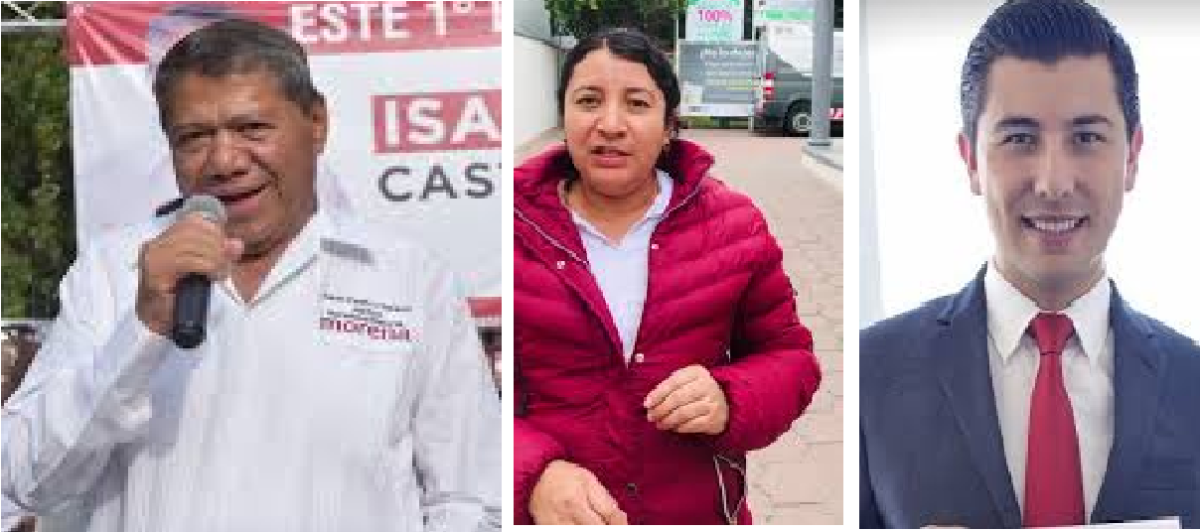 Ivonne Castro, Isaac Castro y Héctor Magaña, se disputan candidatura de MORENA a alcaldía de Tequis