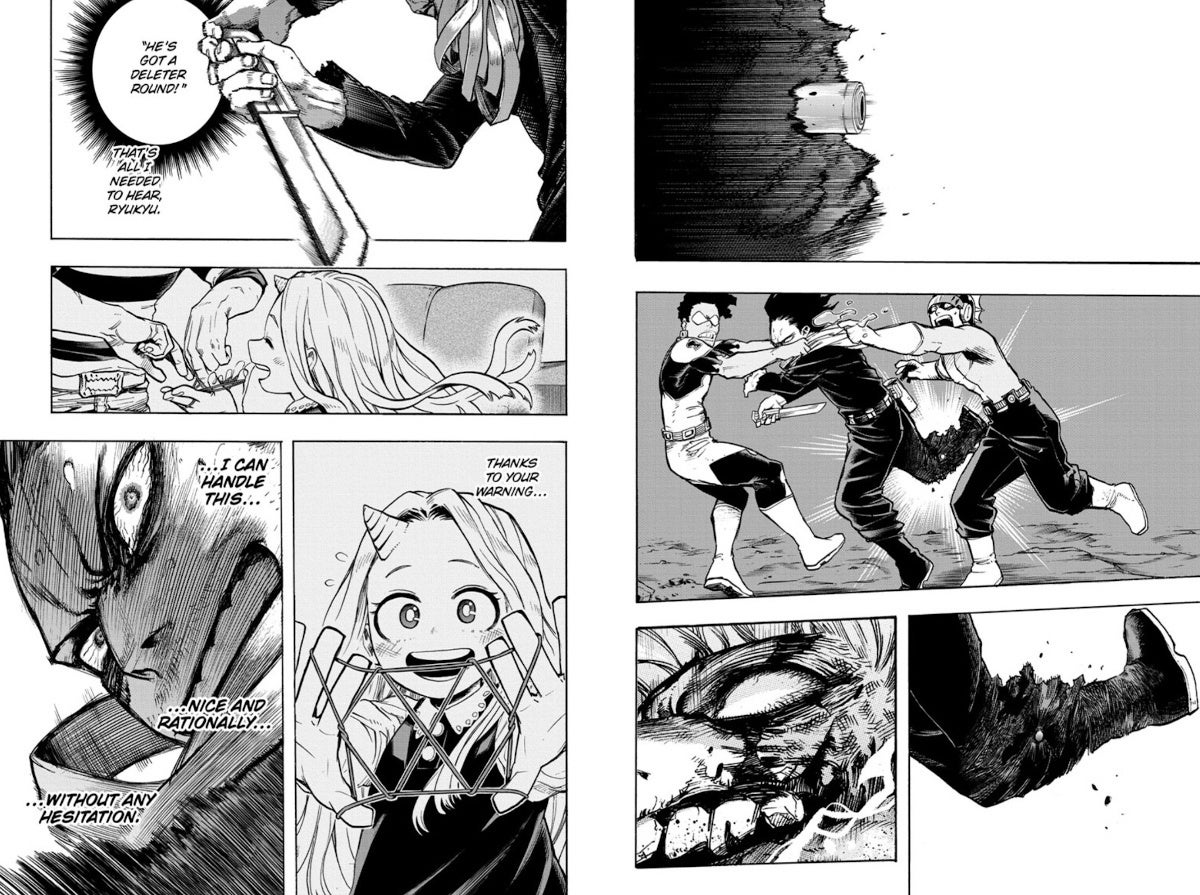 My Hero Academia Aizawa Eraserhead Crippled Dead Manga 282