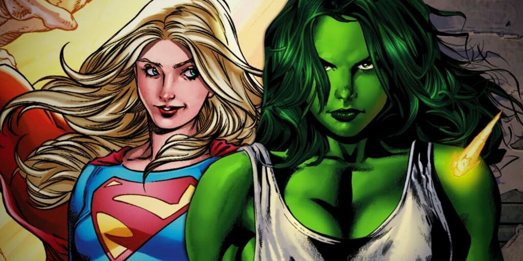She-Hulk vs.Supergirl: ¿Quién ganaría en una pelea?  |  Screen Rant