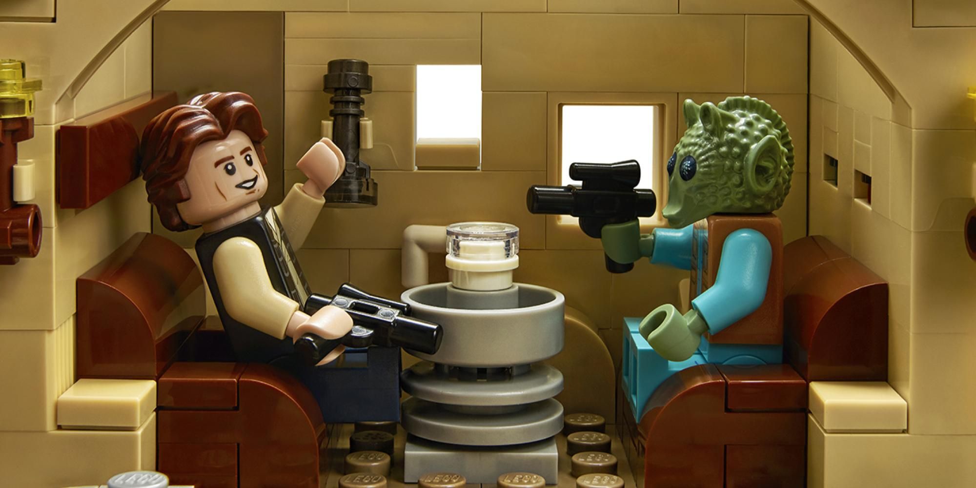 Star Wars: Mos Eisley LEGO Set te permite decidir si Han o Greedo dispararon primero