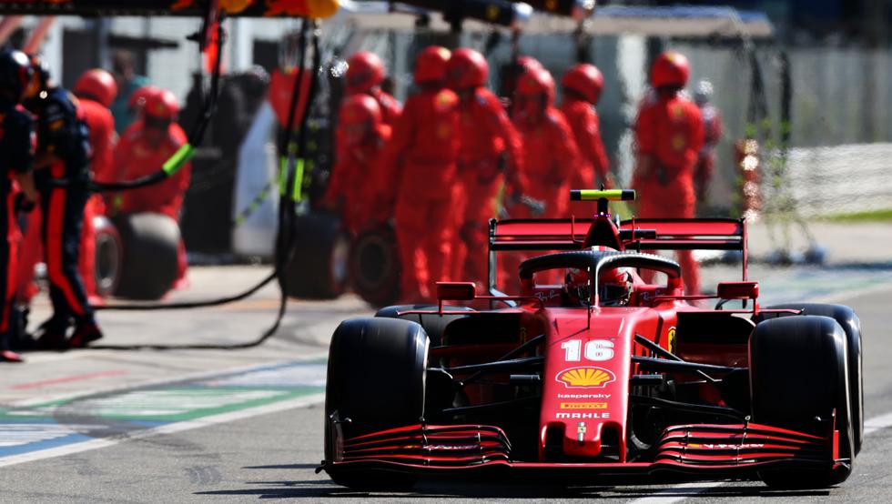 Tremendo accidente de Leclerc en Monza y bandera roja