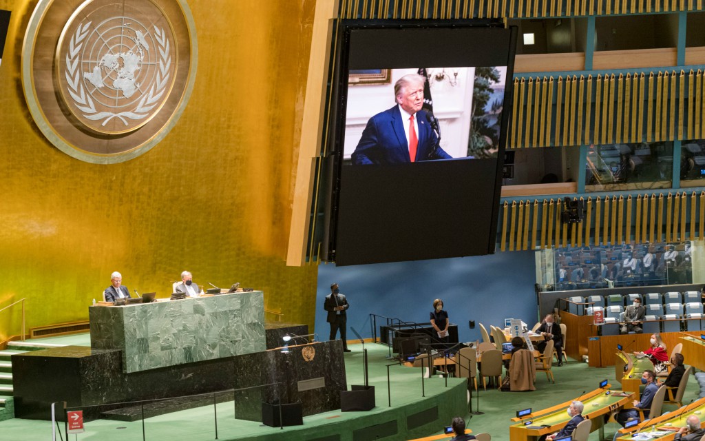 Trump exige a la ONU acciones contra China por desatar el Covid-19