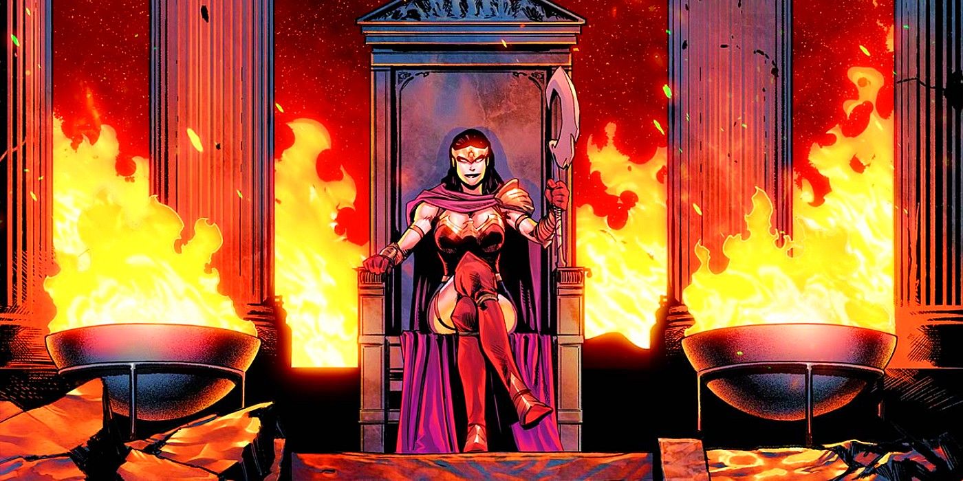 Wonder Woman traiciona a la Tierra en la Guerra de los Dioses de DC |  Screen Rant