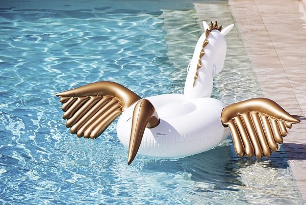 flotador de piscina unicornio