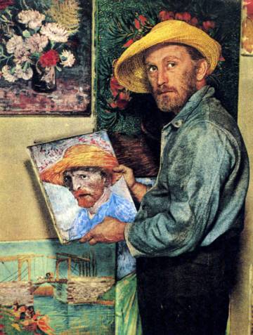 Según los académicos alemanes Hans Kaufmann y Rita Wildegans, Gauguin seccionó parte del lóbulo izquierdo de Van Gogh con una espada. En la imagen, Kirk Douglas interpreta al pintor en 'El loco del pelo rojo' (1958).