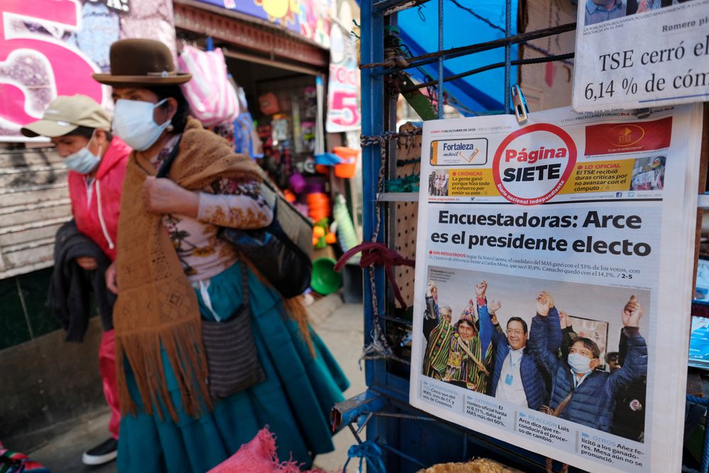 El artífice del milagro económico de Bolivia busca atajar la crisis como presidente
