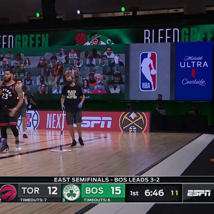 La actuación de Ibaka y Marc Gasol, ante los Celtics de Boston