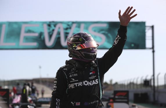 Hamilton, pole en el GP de Portugal de F1 2020