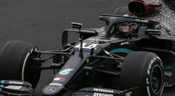 Hamilton, en el GP de Portugal de F1 2020