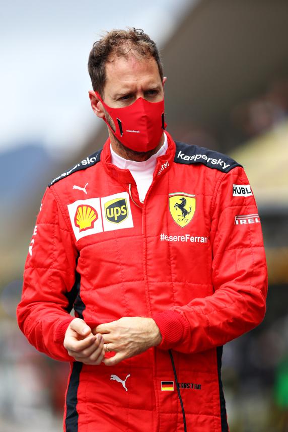 Sebastian Vettel, en el GP de Portugal de F1 2020
