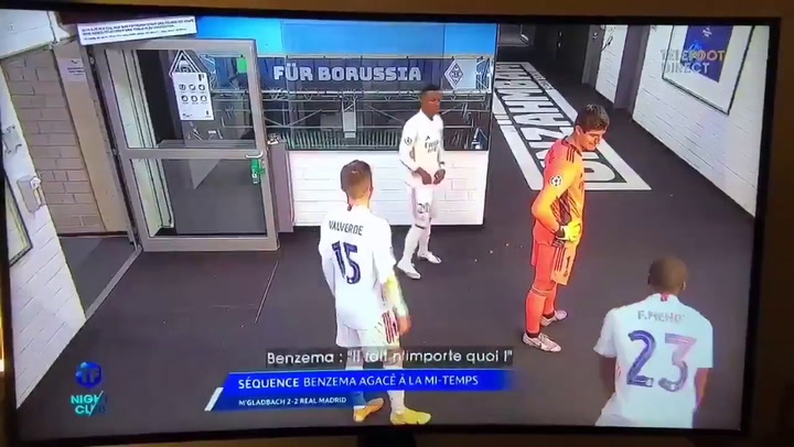 Un vídeo de ‘Telefoot’ muestra una supuesta ‘rajada’ de Karim Benzema sobre Vinicius