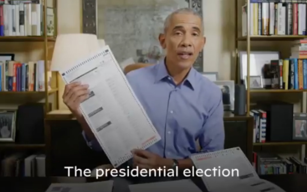 “Acabo de votar por correo por Joe Biden y Kamala Harris”: Obama | Video