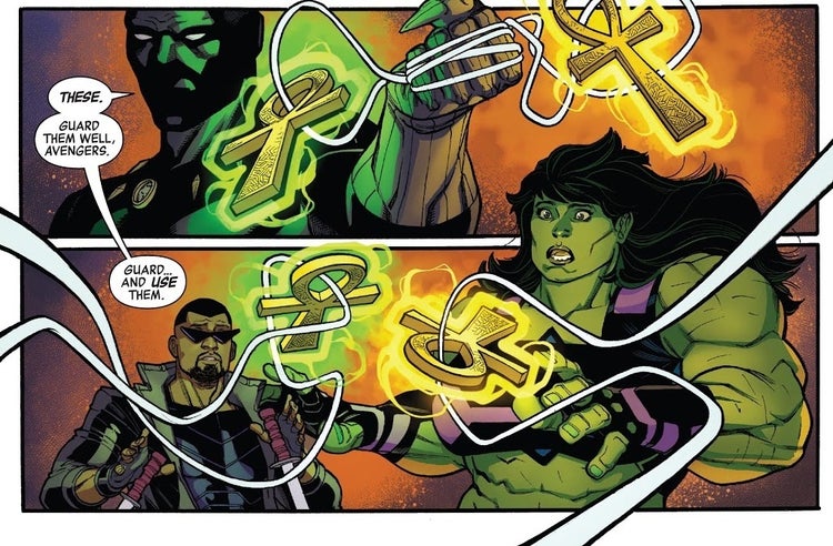 vengadores 37 puño de hierro ella hulk doctor extraño hoja 1