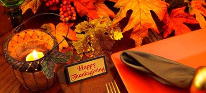Cómo decorar tu mesa para Acción de Gracias