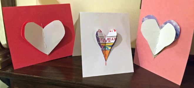 Cómo elaborar una tarjeta de San Valentín en 3-D