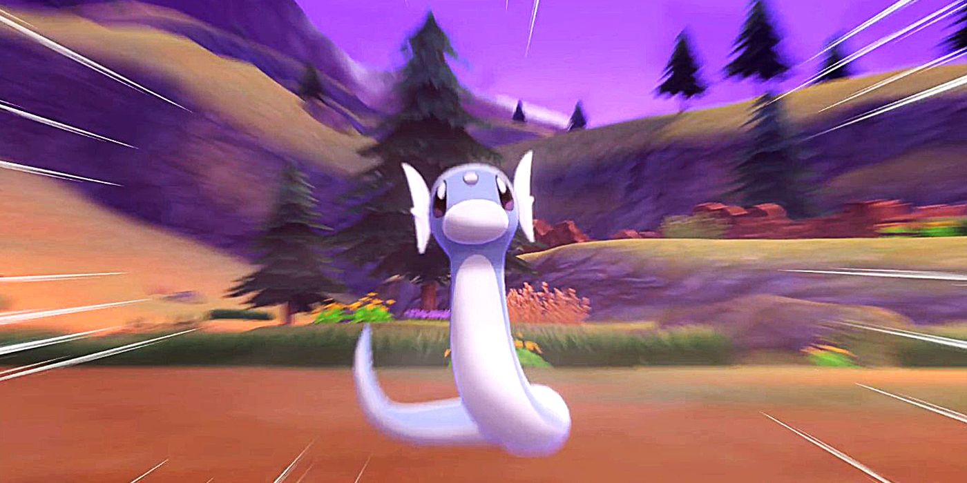 Cómo encontrar (y atrapar) a Dratini en Pokémon: Crown Tundra DLC