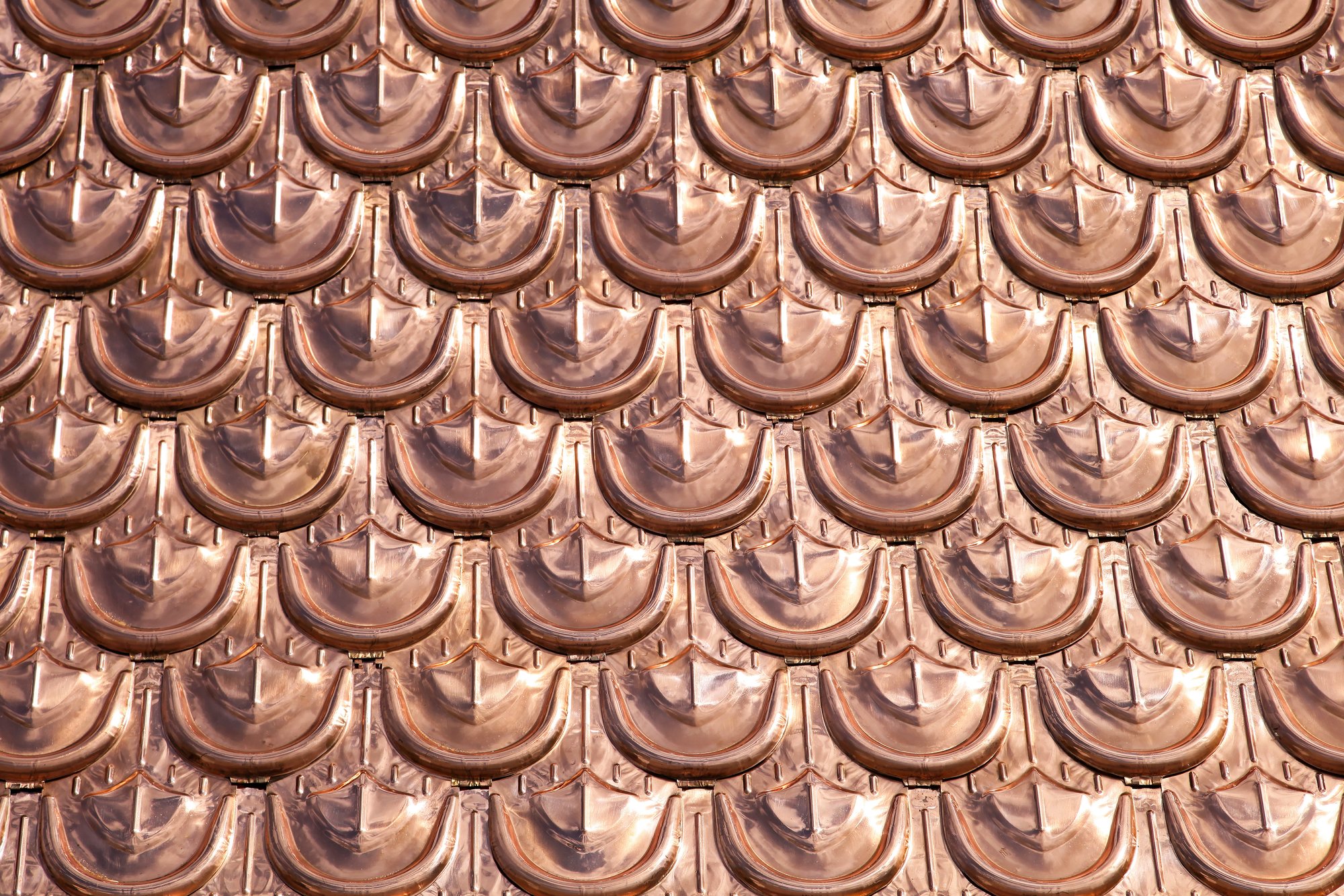 Un techo de cobre.