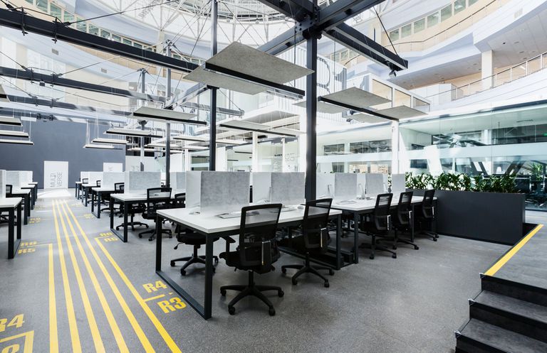 Los edificios de oficinas más modernos o rehabilitados están más preparados para minimizar los contagios.