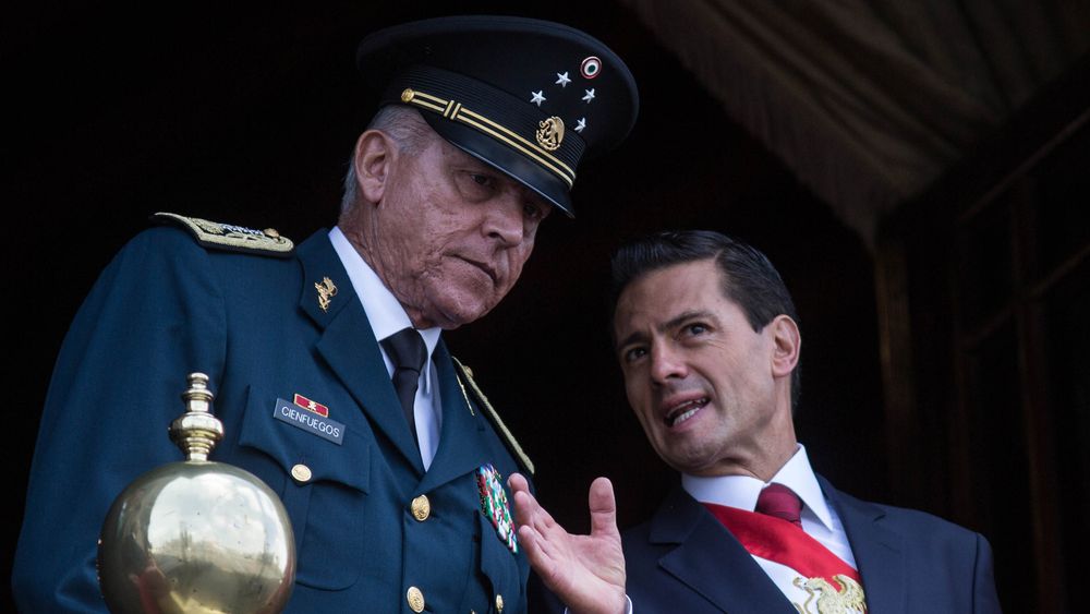 Detenido en EE UU el jefe del ejército mexicano del Gobierno de Enrique Peña Nieto