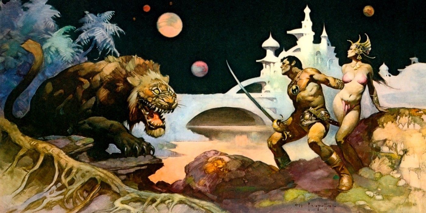 El legado inmortal del icónico artista Frank Frazetta |  Screen Rant