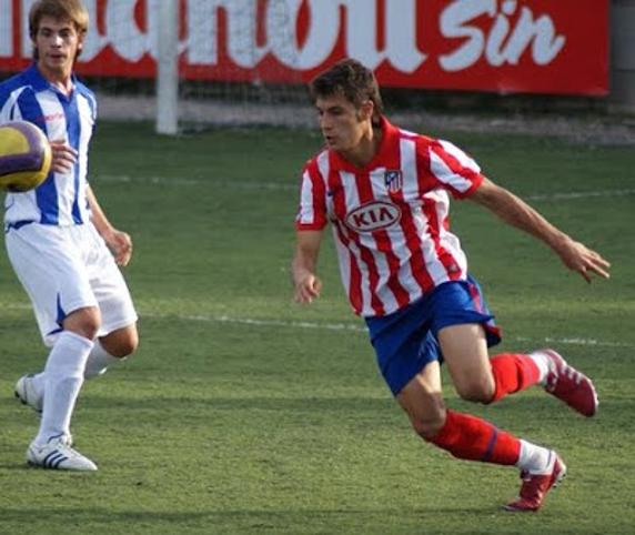 Juan Cruz en su etapa en el Atlético de Madrid.