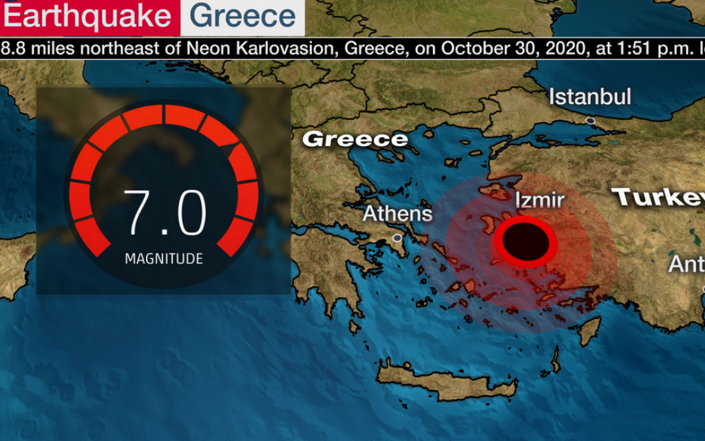 Fuerte sismo sacude el Mar Egeo; se siente en Grecia y Turquía | Videos