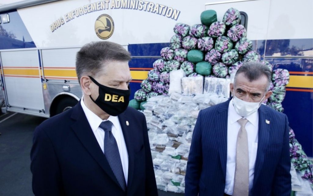 La DEA incauta ‘mega cargamento’ de metanfetamina a organización vinculada al Cártel de Sinaloa