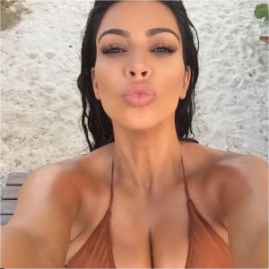 Kim Kardashian y sus explosivos selfies.