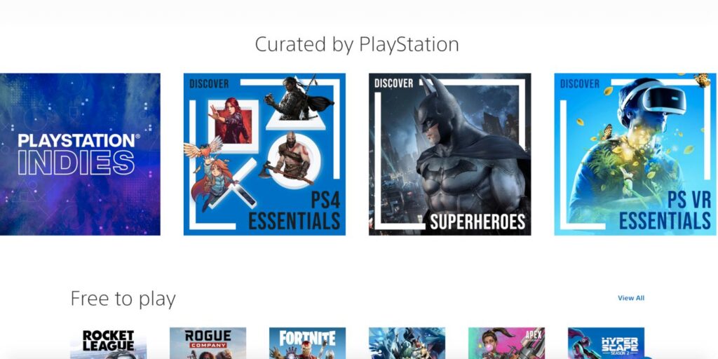La nueva PlayStation Store se pone en marcha con los pedidos anticipados de PS5 |  Screen Rant