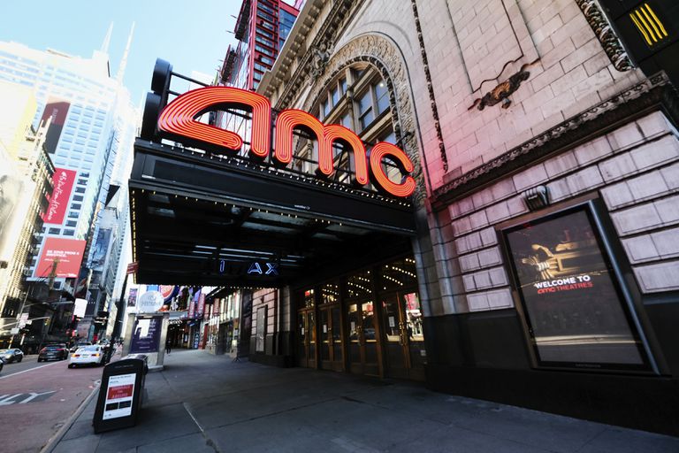 Una sala de AMC, la principal cadena de cine en Estados Unidos, en Nueva York.