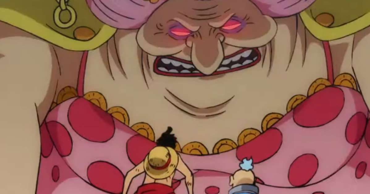 Reunión de One Piece Luffy Big Mom