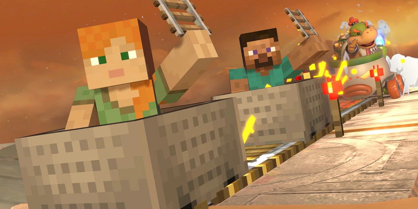 La revelación de Steve de Minecraft de Smash Bros Ultimate puede agregar credibilidad a una vieja fuga
