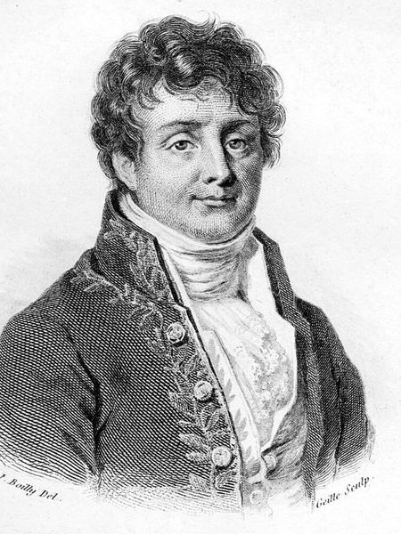 Retrato de Jean-Baptiste Joseph Fourier realizado por el pintor y dibujante francés Louis Léopold Boilly.