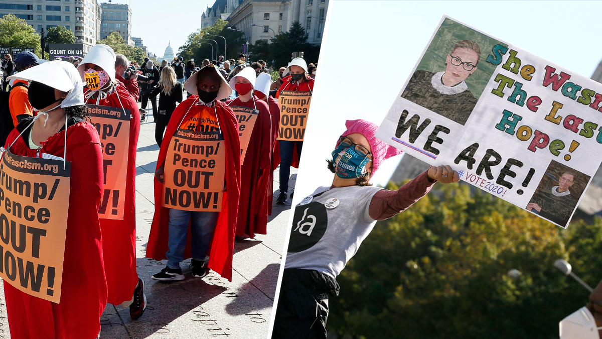 Marcha de Mujeres: miles protestan por la nominada a la Corte Suprema